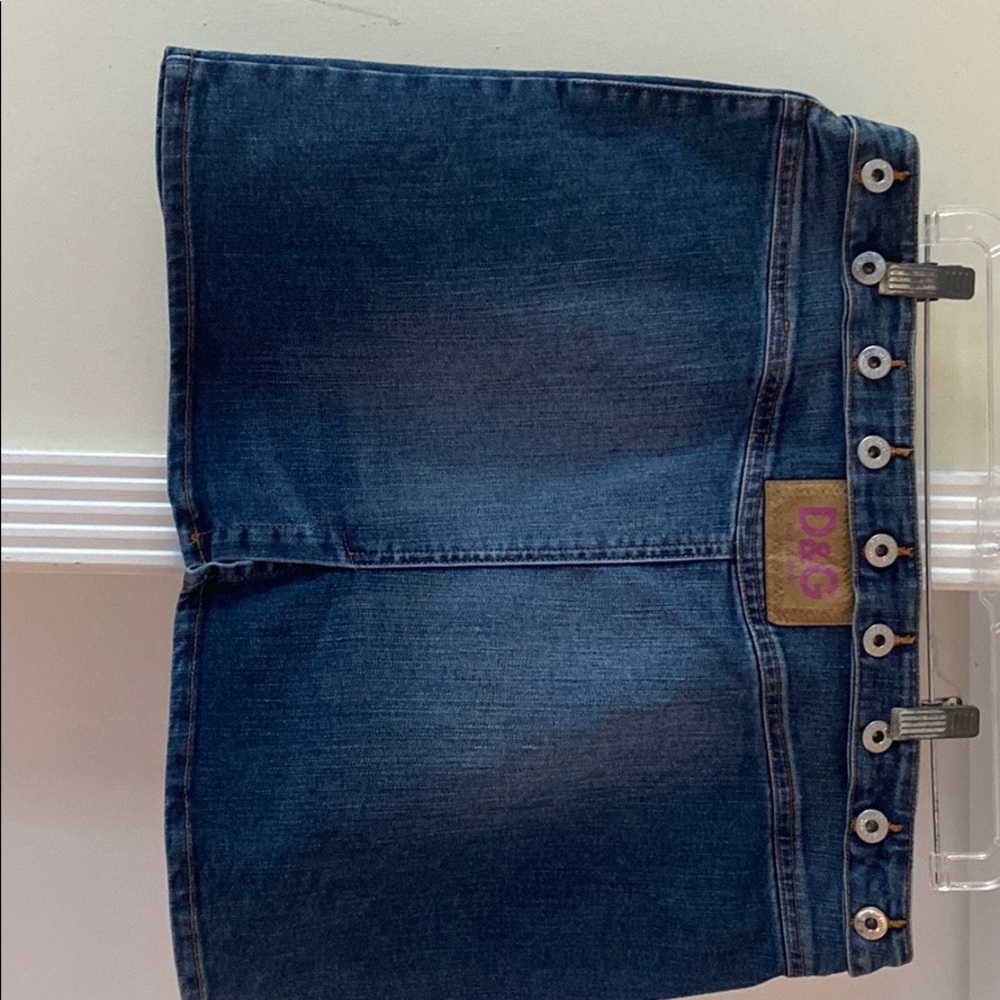 Dolce & Cabbana jeans skirt vintage mini